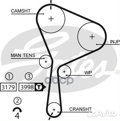 РрррїР»ррєС срррс Р“рр K015610XS Gates