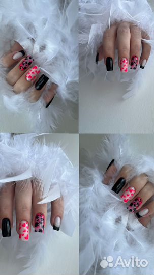 Модели на маникюр и наращивание ногтей