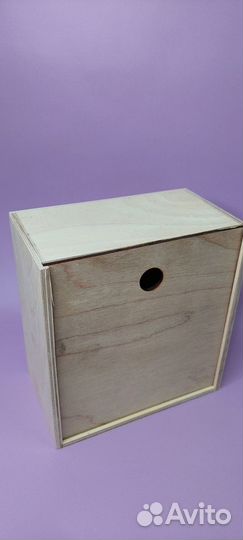 Коробка подарочная деревянная