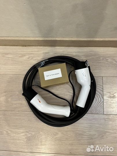 Зарядный кабель Tesla US от розетки Type 2