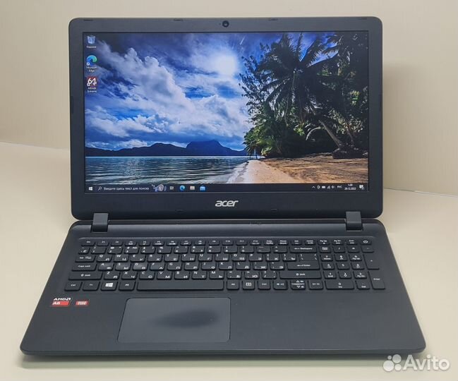 Ноутбук для работы и учёбы AMD A6 /4Gb DDR3 / SSD