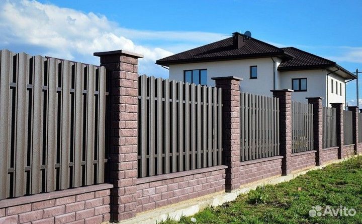 Современные заборы для частного дома