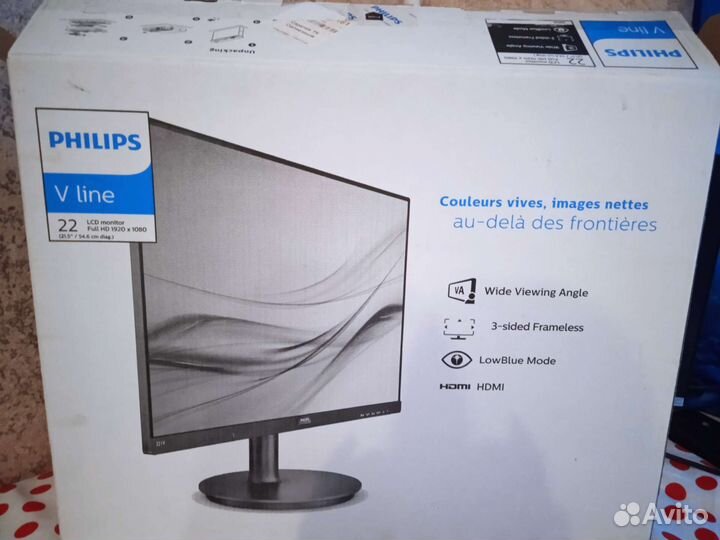 Philips v line 22 дюйма монитор