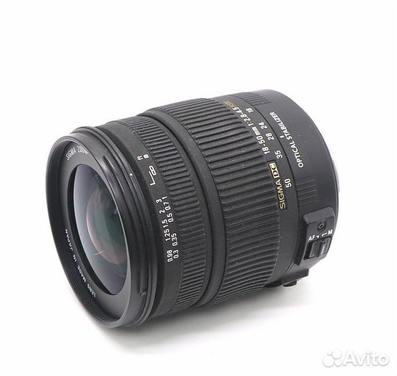 Sigma AF 18-50mm f/2.8-4.5 DC OS HSM for Canon в у