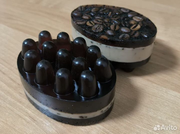 Массажное мыло-скраб