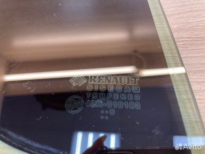 Форточка двери задняя правая Renault Sandero