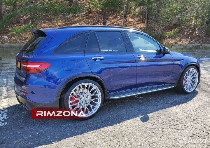 Кованые диски R22 на Mercedes GLC 220