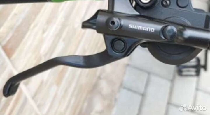 Тормоз дисковый и ручка Shimano MT200