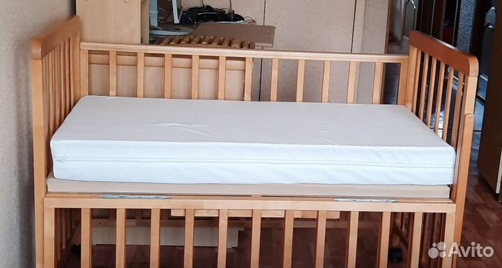 Кровать детская фея 403 с матрасом Волшебные сны