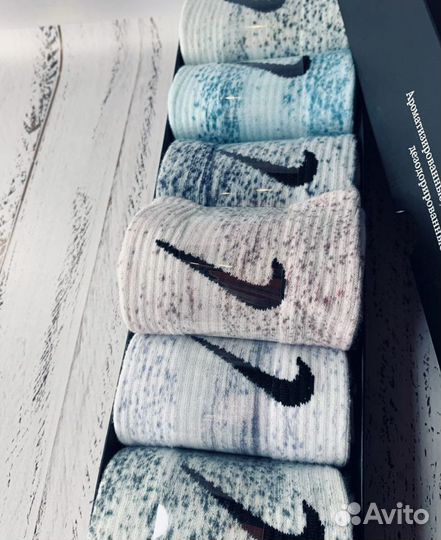 Мужские носки Nike Tye-Dye в коробке