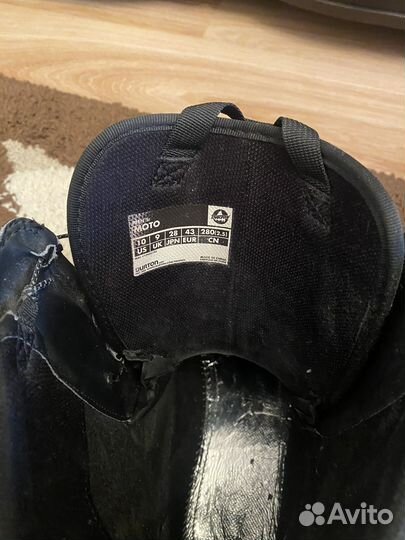 Ботинки для сноуборда burton moto