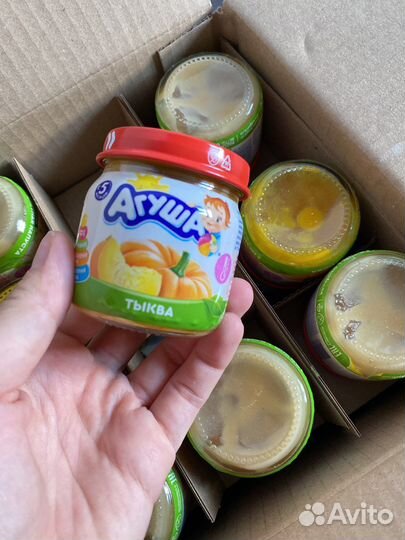 Овощное пюре агуша