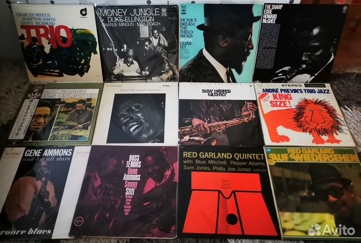 Red Garland, Monk, Gene Ammons, Mingus и др