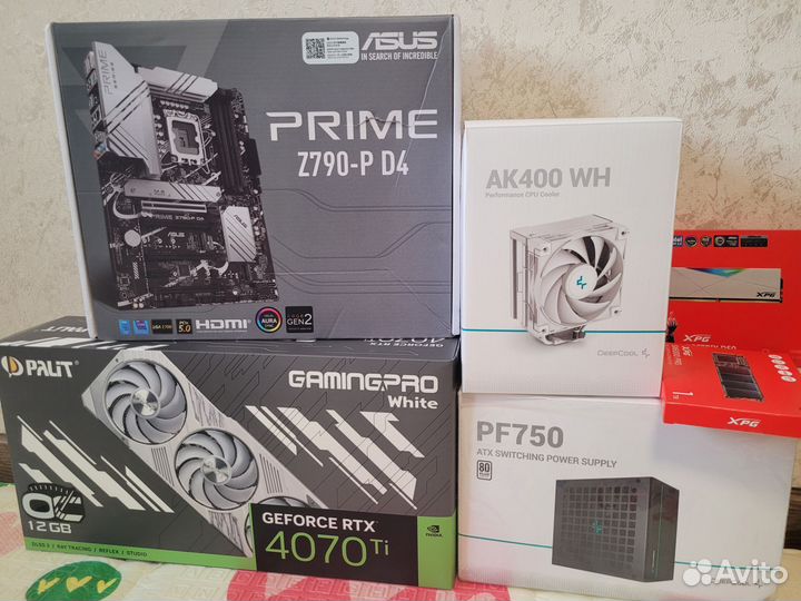 Игровой пк rtx 4070 ti