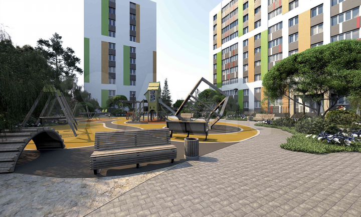 2-к. квартира, 68,1 м², 6/10 эт.