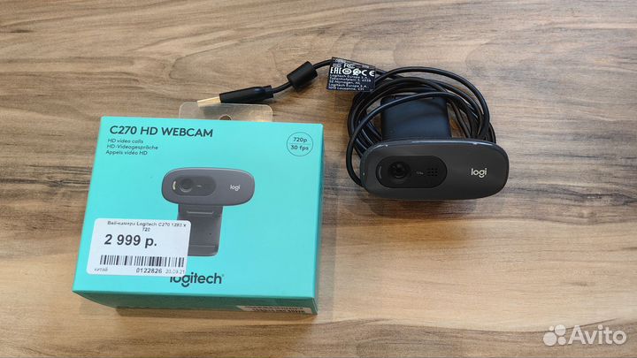 Вебкамера logitech C270 HD webcam