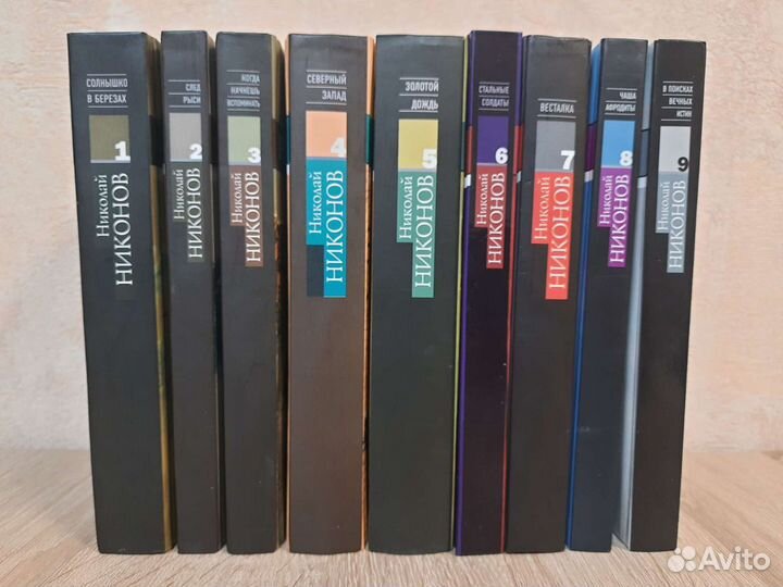 Николай Никонов - Собрание сочинений. 9 томов