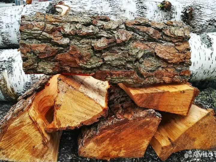 Хвойные дрова колотые