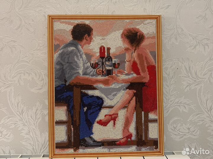Алмазная вышивка готовая работа