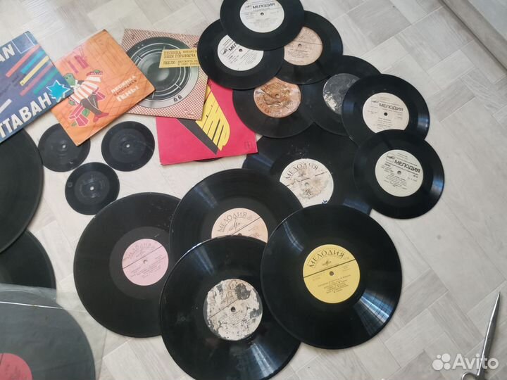 Виниловые пластинки для декора