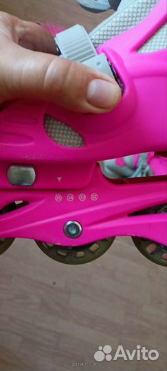 Роликовые коньки детские раздвижные