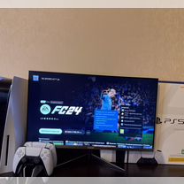 Sony playstation 5 FIFA24+много игр