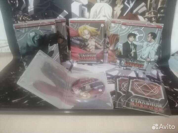 Стальной алхимик Mega Anime Original Box