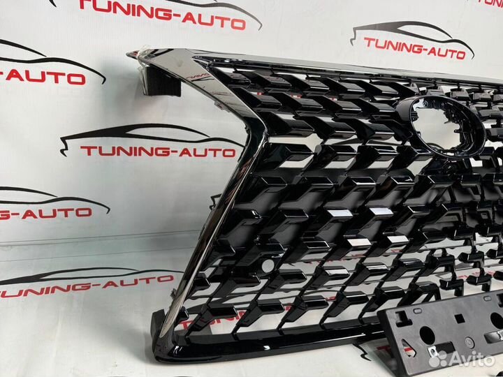 Решетка радиатора Lexus GX460 черная