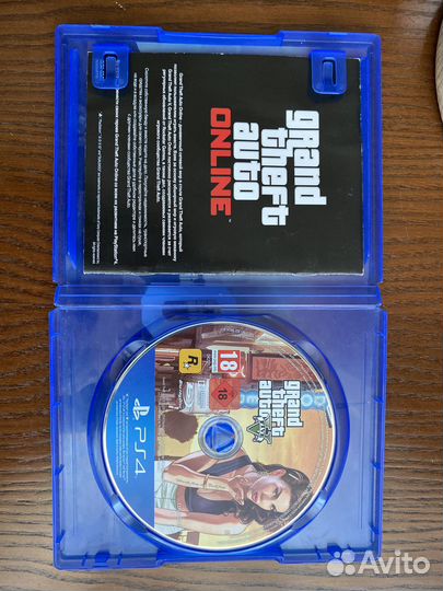 Игровые диски на ps4,GTA 5