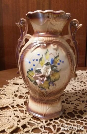 Ваза кисловодский фарфор СССР 18см