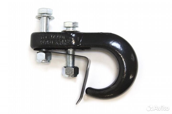 Крюк буксировочный (фаркоп черн) 4,5т с фиксатором