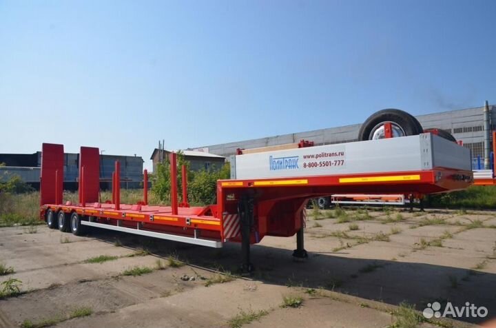 Полуприцеп трал (тяжеловоз) Политранс ТСП 94183, 2023