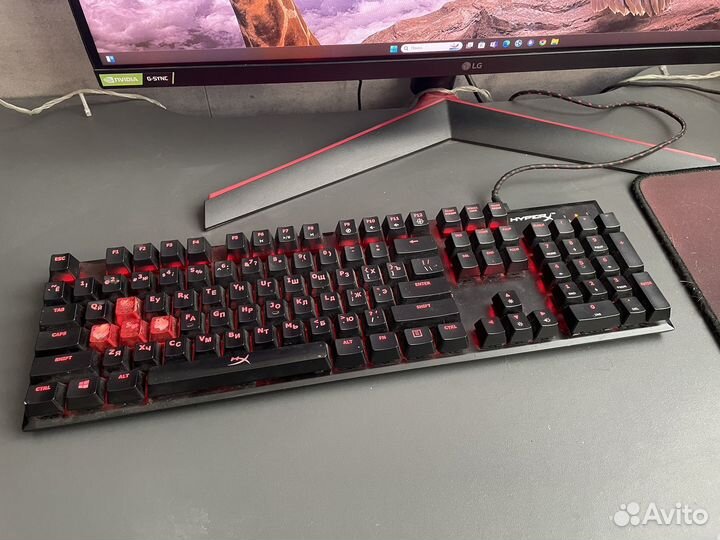 Игровая клавиатура hyperx alloy fps