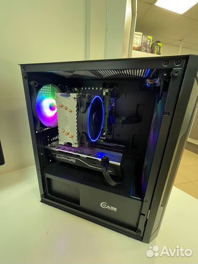 Игровой компьютер Xeon 2650v2 / Rx 570 8GB / 32Gb
