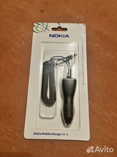 Оригинальная зарядка на Nokia