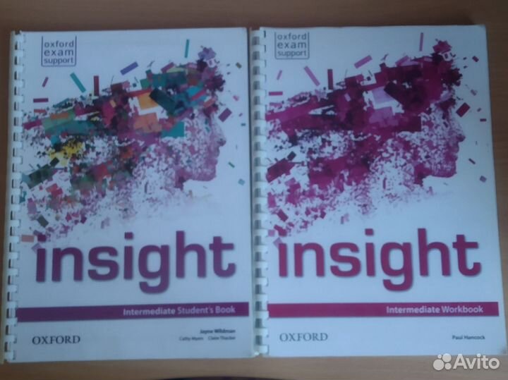 Учебник и рабочая тетрадь по английскому insight