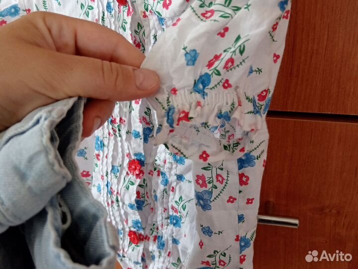 Блузка и джинсы для девочки