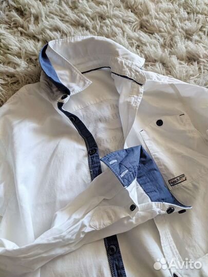 Рубашки брендовые на мальчика 140-164, новое и бу