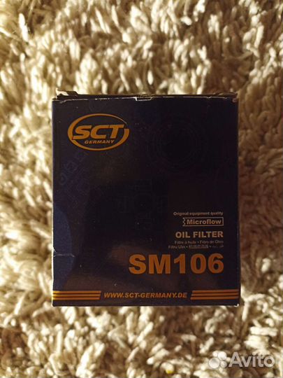 Фильтр масляный и воздушный SCT