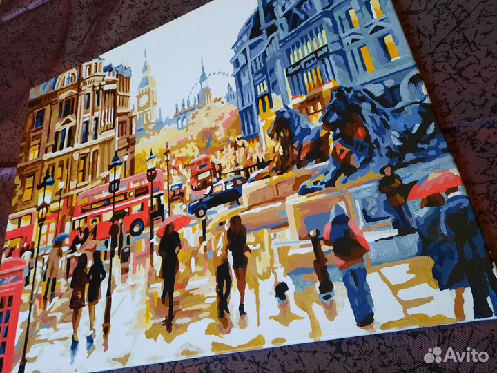 Картина по номерам «Осень в Лондоне», 7C-0017