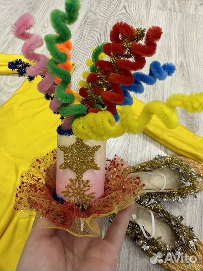 Костюм хлопушки новогодний