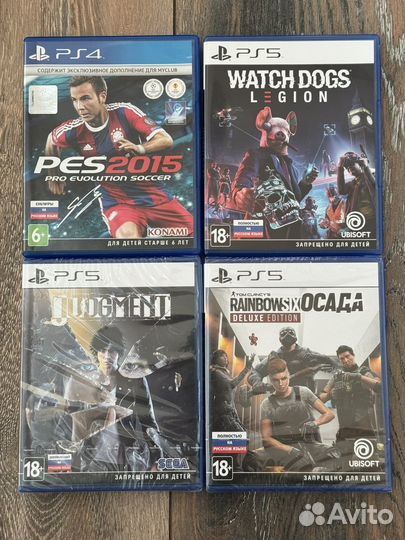 Игры для приставки PS5 / PS4