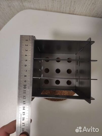 Печь щепочница походная