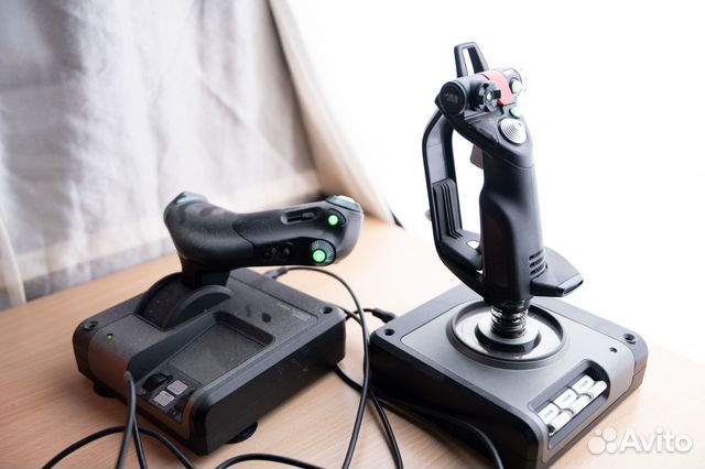 Джойстик + руд Logitech Saitek X52 pro купить в Москве | Электроника ...