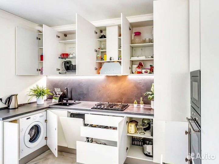 Кухонный гарнитур - мойка и замер в подарок