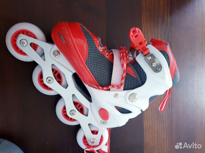 Роликовые коньки детские раздвижные