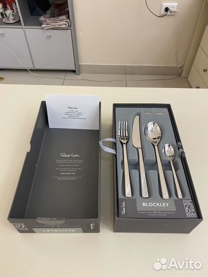 Набор столовых приборов, 6 персон, 24 пред. Англия