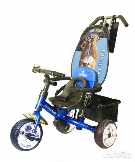 Трехколесный велосипед Lexus trike original синий