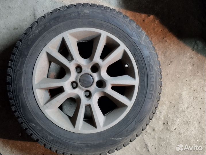 Литые диски r 15 и резина 195/65/15