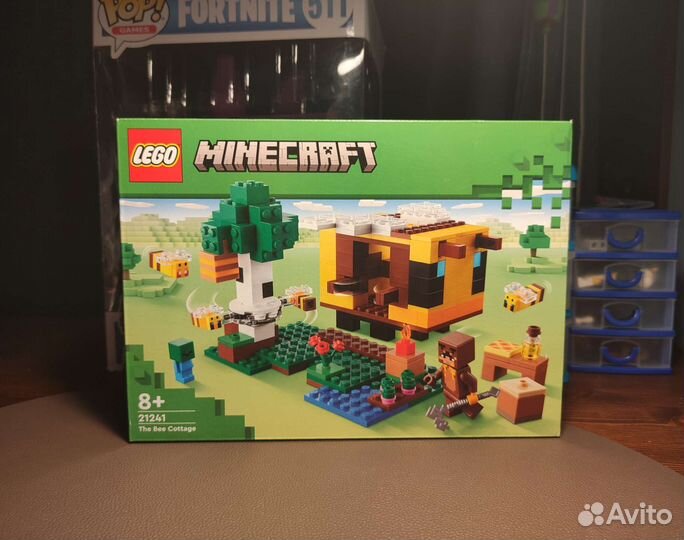 Lego Minecraft 21241 Пчелиный Коттедж Новый